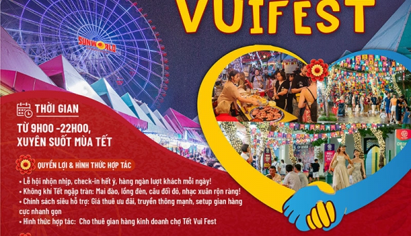 Chợ Tết Vui-Fest tại Da Nang Downtown sắp quay trở lại